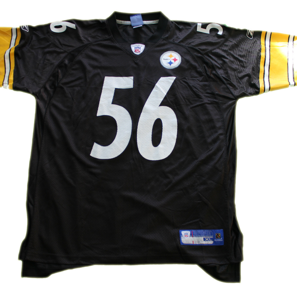 Pittsburgh Steelers Woodley #56 Reebok Jersey